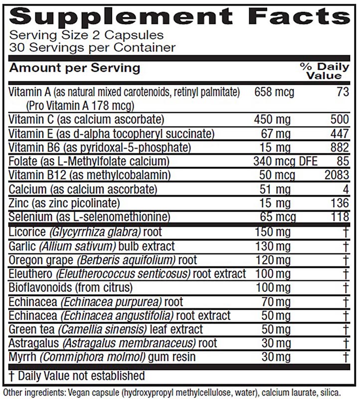 Immune Symmetry, 60 Vegetarian Capsules, Vitanica