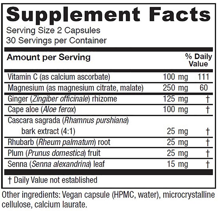 LaxaBlend, Natural Laxative, 60 Vegetarian Capsules, Vitanica