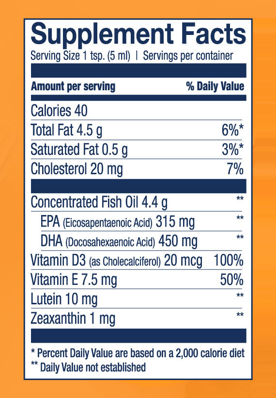 Nutriment Plus - Cod Liver Oil+, Value Size, 8.45 oz, Wiley's Finest