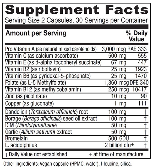 OC Companion, Oral Contraceptive Support, 60 Vegetarian Capsules, Vitanica