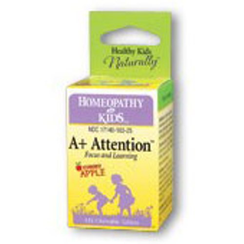 A+ Attention, Focus & Learning (A Plus Attention), 125 Chewable Tablets, Herbs For Kids