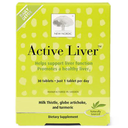 Acive Liver, Helps Support Liver Function, 30 Tablets, New Nordic