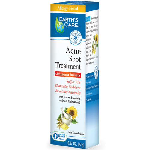 Acne Spot Treatment Gel, 0.97 oz, Earth's Care