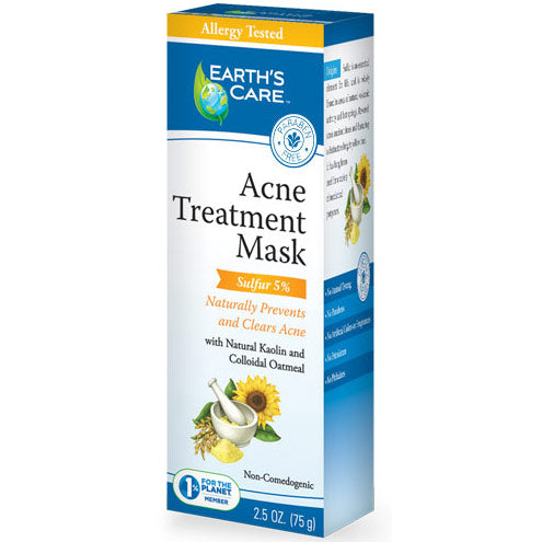 Acne Treatment Face Mask, 2.5 oz, Earth's Care