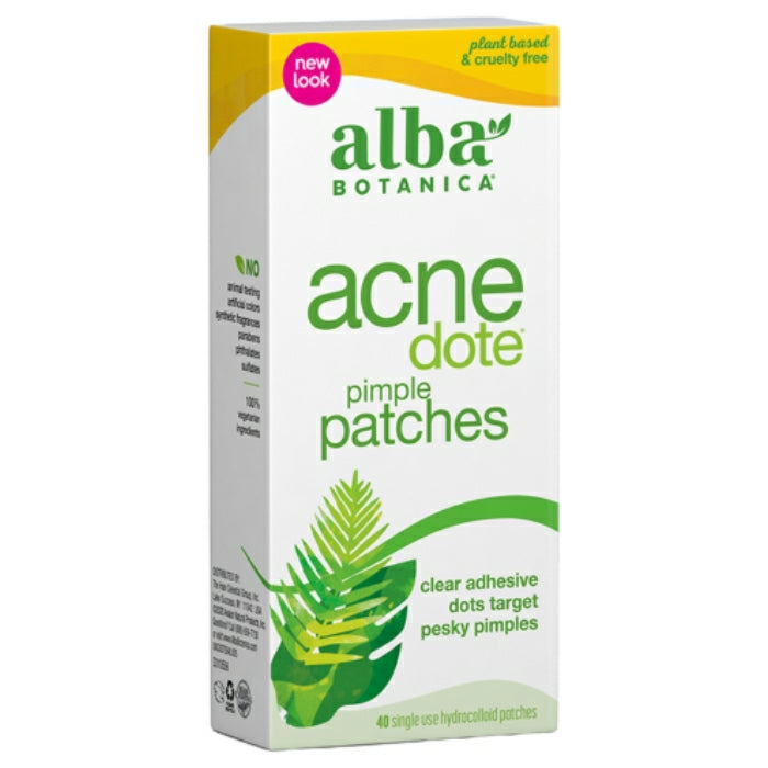 Acnedote Pimple Patches, 40 ct, Alba Botanica