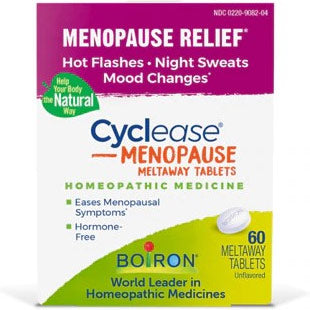 Cyclease Menopause, Unflavored, 60 Meltaway Tablets, Boiron