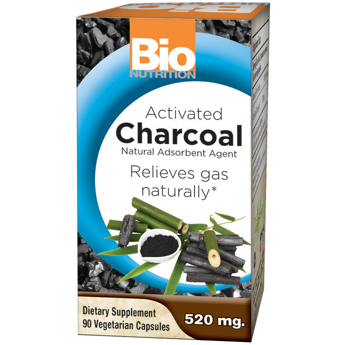 Activated Charcoal, 90 Vegetarian Capsules, Bio Nutrition Inc.