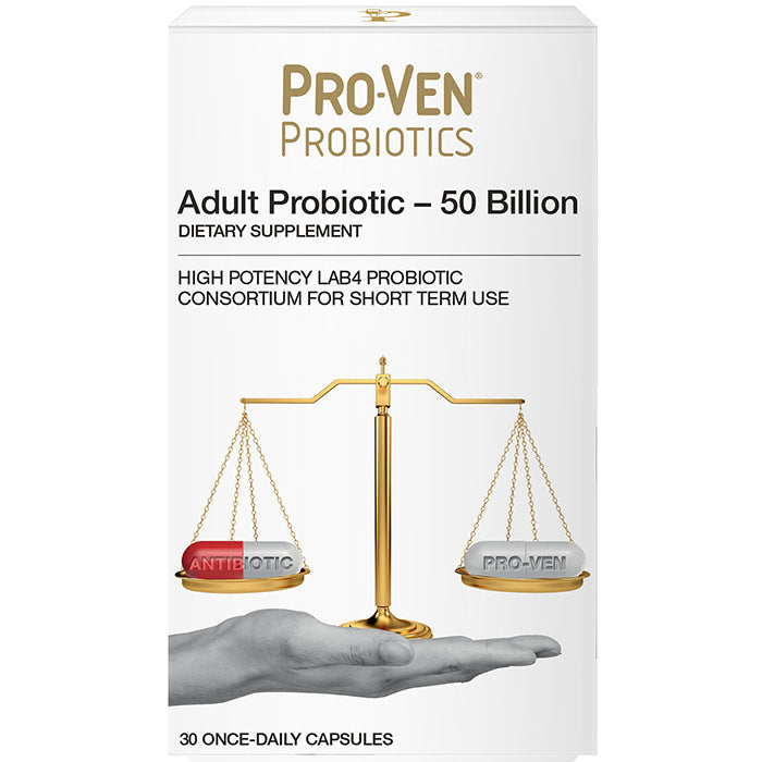 Adult Probiotic 50 Billion, 30 Capsules, Pro-Ven Probiotics