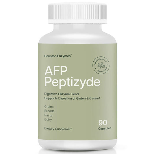AFP Peptizyde, Supports Digestion of Gluten & Casein, 90 Capsules, Houston Enzymes