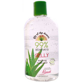 Aloe Gelly 99% Organic Aloe Vera 12 oz, Lily Of The Desert