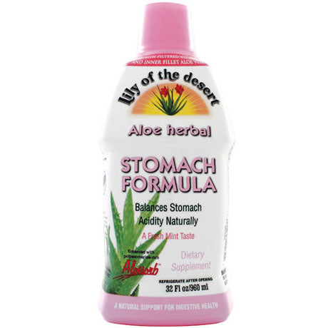 Aloe Vera Gel Stomach Formula 32 oz, Lily Of The Desert