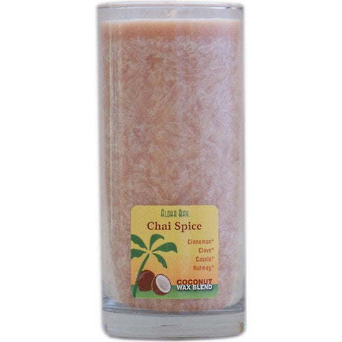 Aloha Jar Coconut Wax Blend Candle with Pure Essential Oils, Chai Spice, 11 oz, Aloha Bay