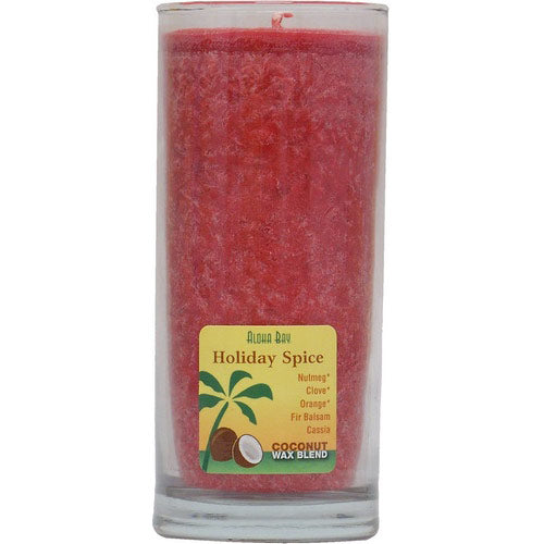 Aloha Jar Coconut Wax Blend Candle with Pure Essential Oils, Holiday Spice, 11 oz, Aloha Bay