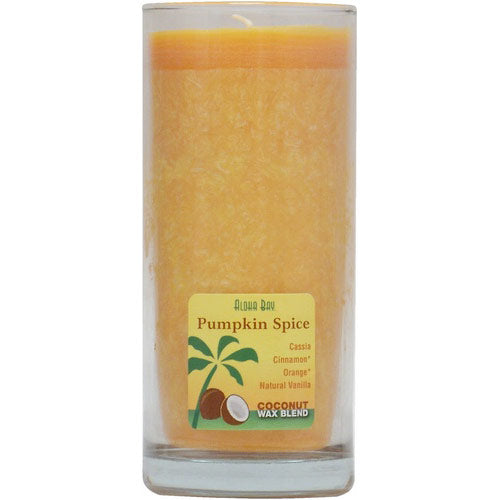 Aloha Jar Coconut Wax Blend Candle with Pure Essential Oils, Pumpkin Spice, 11 oz, Aloha Bay