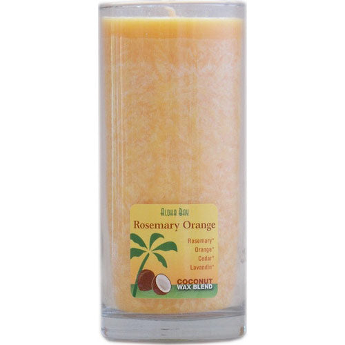 Aloha Jar Coconut Wax Blend Candle with Pure Essential Oils, Rosemary Orange, 11 oz, Aloha Bay