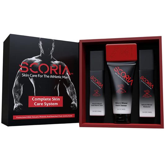 AminoGenesis Scoria Skin Care for the Athletic Man, 1 Kit