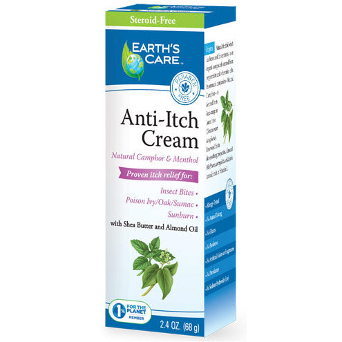 Anti-Itch Cream, 2.4 oz, Earth's Care