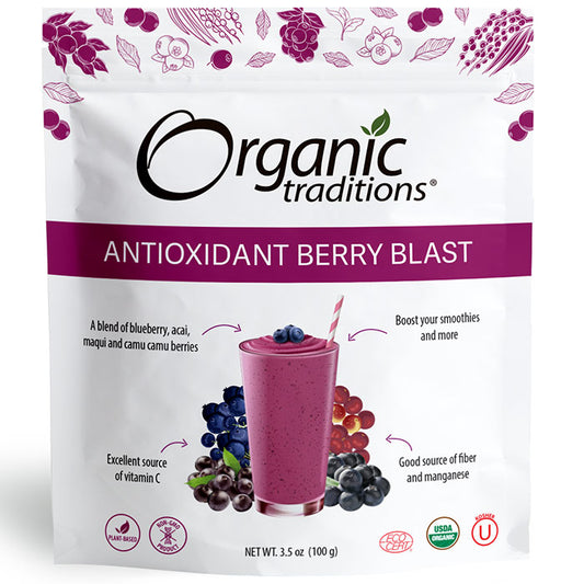 Antioxidant Berry Blast, 3.5 oz (100 g), Organic Traditions