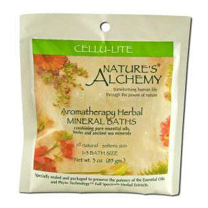 Aromatherapy Herbal Mineral Baths, Cellu-Lite, 3 oz, Nature's Alchemy