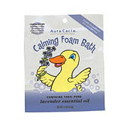 Aromatherapy Foam Bath Kid's Calming, 2.5 oz Pouch, Aura Cacia