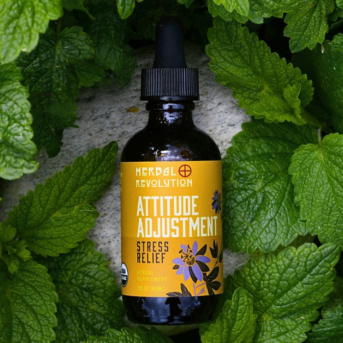Attitude Adjustment Stress Relief Elixir, 2 oz, Herbal Revolution