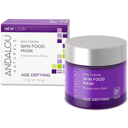 Avo Cocoa Skin Food Mask, 1.7 oz, Andalou Naturals