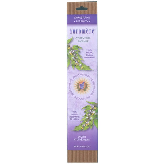 Ayurvedic Incense - Sambrani, 10 g, Auromere