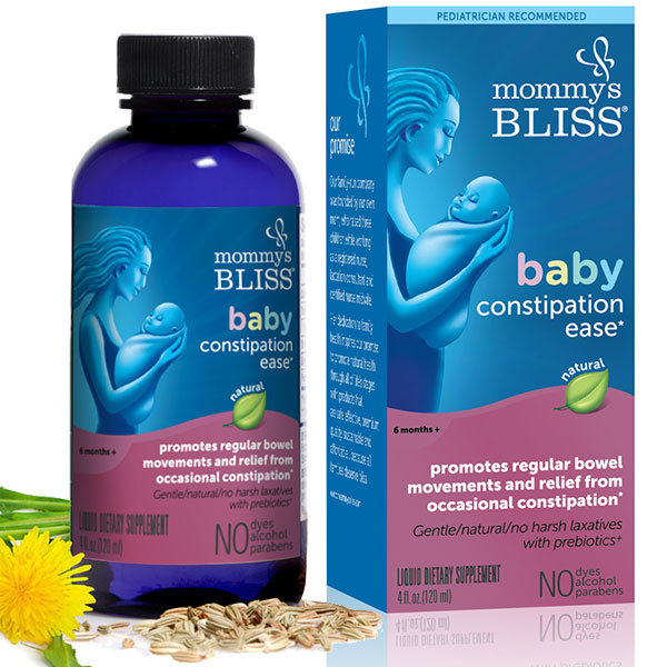 Baby Constipation Ease, 4 oz, Mommy's Bliss