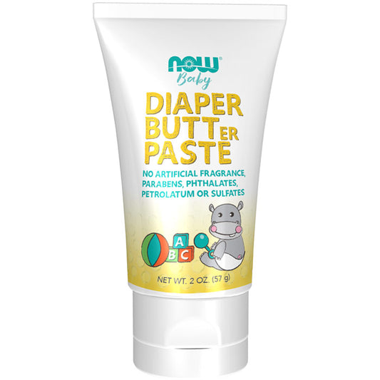 Baby Diaper BUTTer Paste, 2 oz, NOW Foods