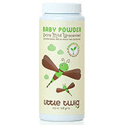 Baby Powder, Extra Mild Unscented, 4.5 oz, Little Twig