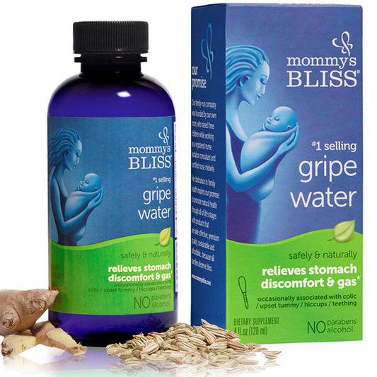 Gripe Water Original Flavor, All Natural, 4 oz, Mommy's Bliss