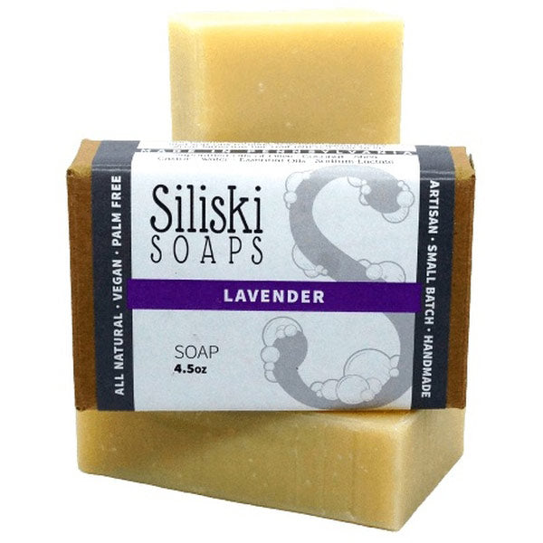 Bar Soap - Lavender, 4.5 oz, Siliski Soaps