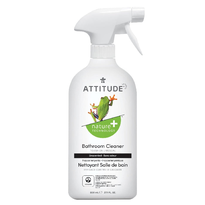 Bathroom Cleaner, Unscented, 27 oz, Attitude