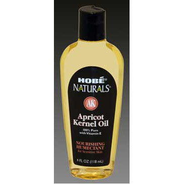 Hobe Naturals Apricot Kernel Oil, 4 oz, Hobe Labs