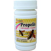 Bee Propolis 500 mg, 60 Capsules, Far Long