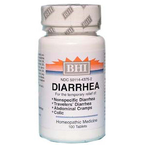 BHI Diarrhea Formula, 100 Tablets, MediNatura