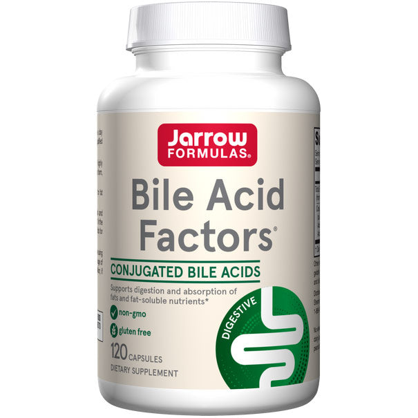 Bile Acid Factors, 120 Capsules, Jarrow Formulas