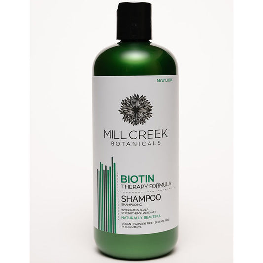 Biotin Shampoo, 14 oz, Mill Creek Botanicals