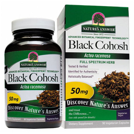 Black Cohosh Root, 90 Capsules, Nature's Answer