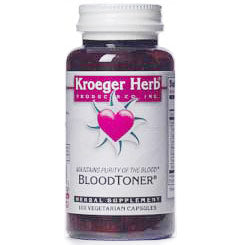 Blood Toner (BloodToner), 100 Vegetarian Capsules, Kroeger Herb