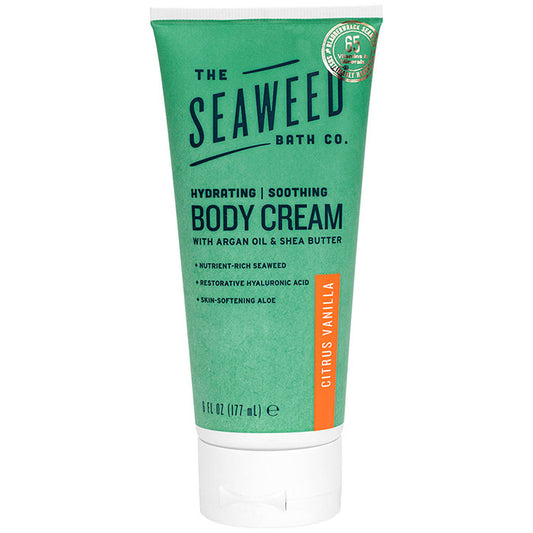 Hydrating Soothing Body Cream - Citrus Vanilla, 6 oz, Seaweed Bath Co.