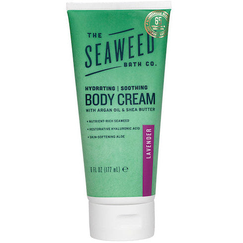 Hydrating Soothing Body Cream - Lavender, 6 oz, Seaweed Bath Co.