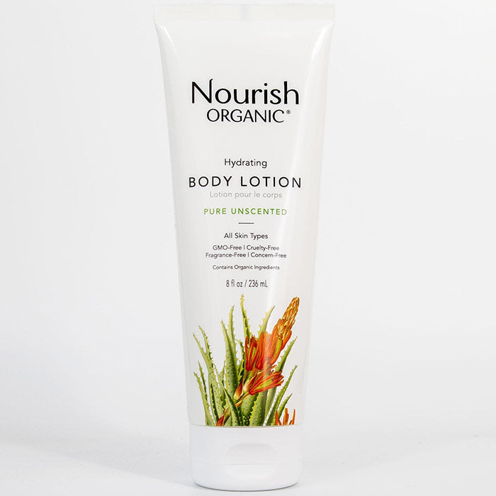 Hydrating Body Lotion - Pure Unscented, 8 oz, Nourish