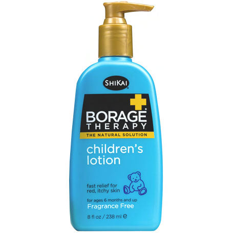 Borage Children's Lotion Dry Skin Therapy, 8 oz, ShiKai