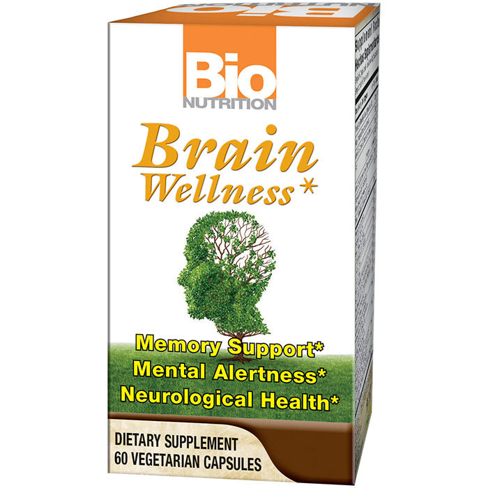 Brain Wellness, 60 Vegetarian Capsules, Bio Nutrition Inc.