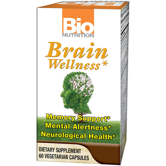 Brain Wellness, 60 Vegetarian Capsules, Bio Nutrition Inc.