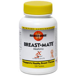 Breast-Mate, Breast Health Formula with Maitake, 120 Tablets, Mushroom Wisdom