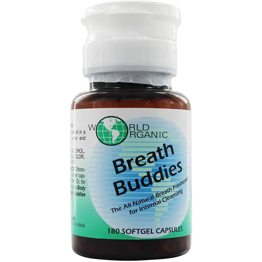 Breath Buddies, 180 Softgels, World Organic