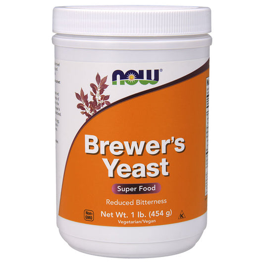 Brewer's Yeast Debittered 1 lb, NOW Foods