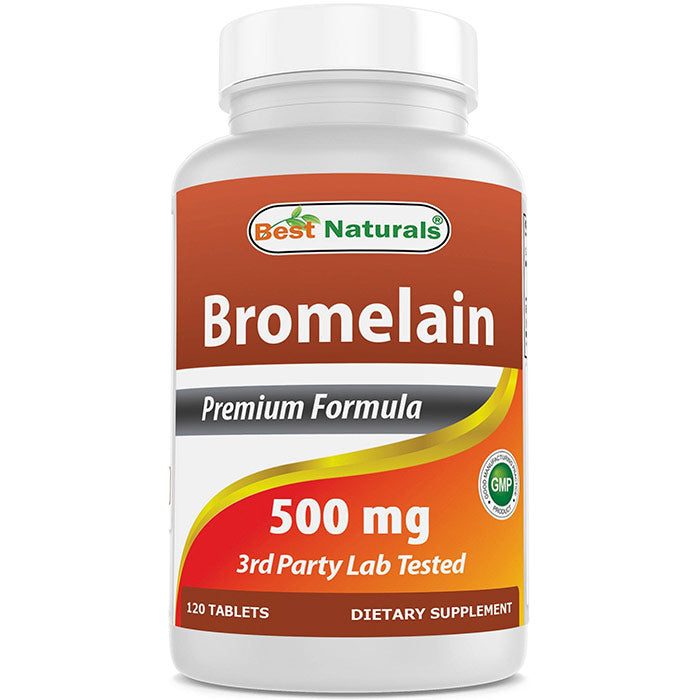 Bromelain 500 mg, 120 Tablets, Best Naturals